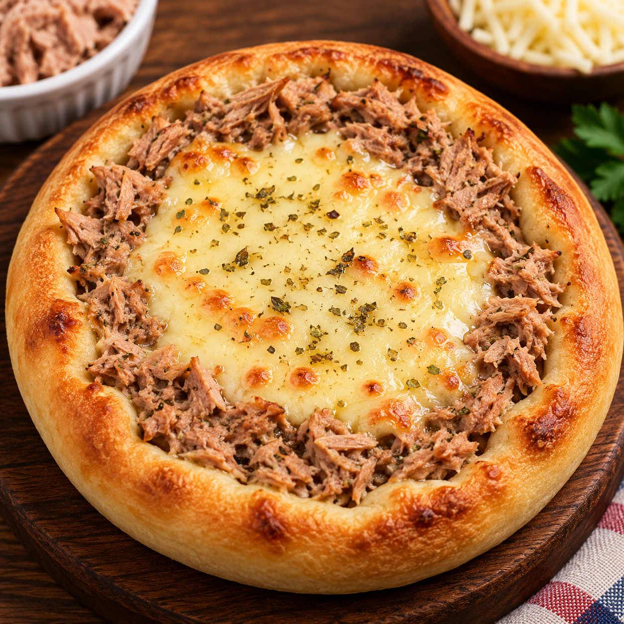 Esfiha de Atum com Catupiry