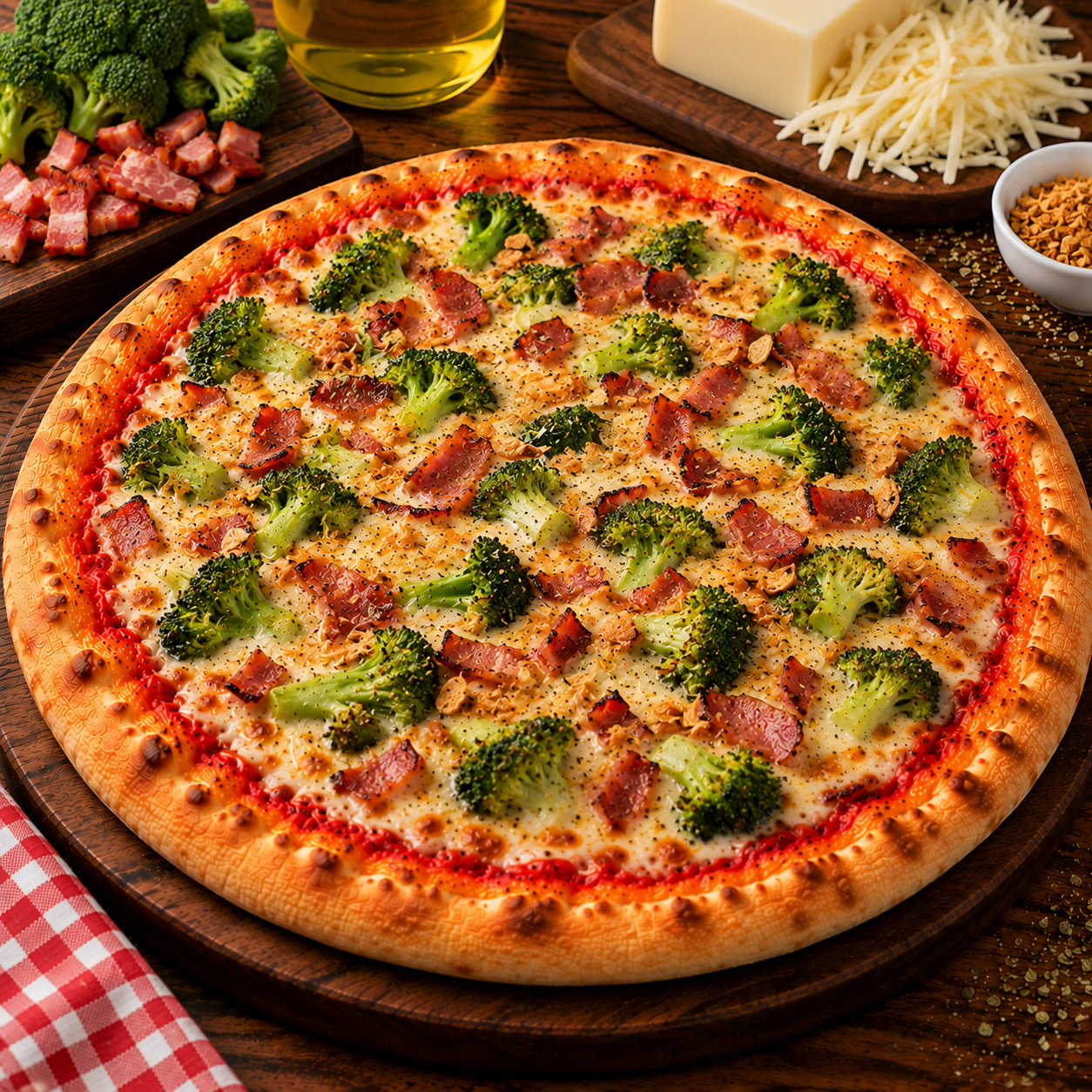 Pizza Brócolis