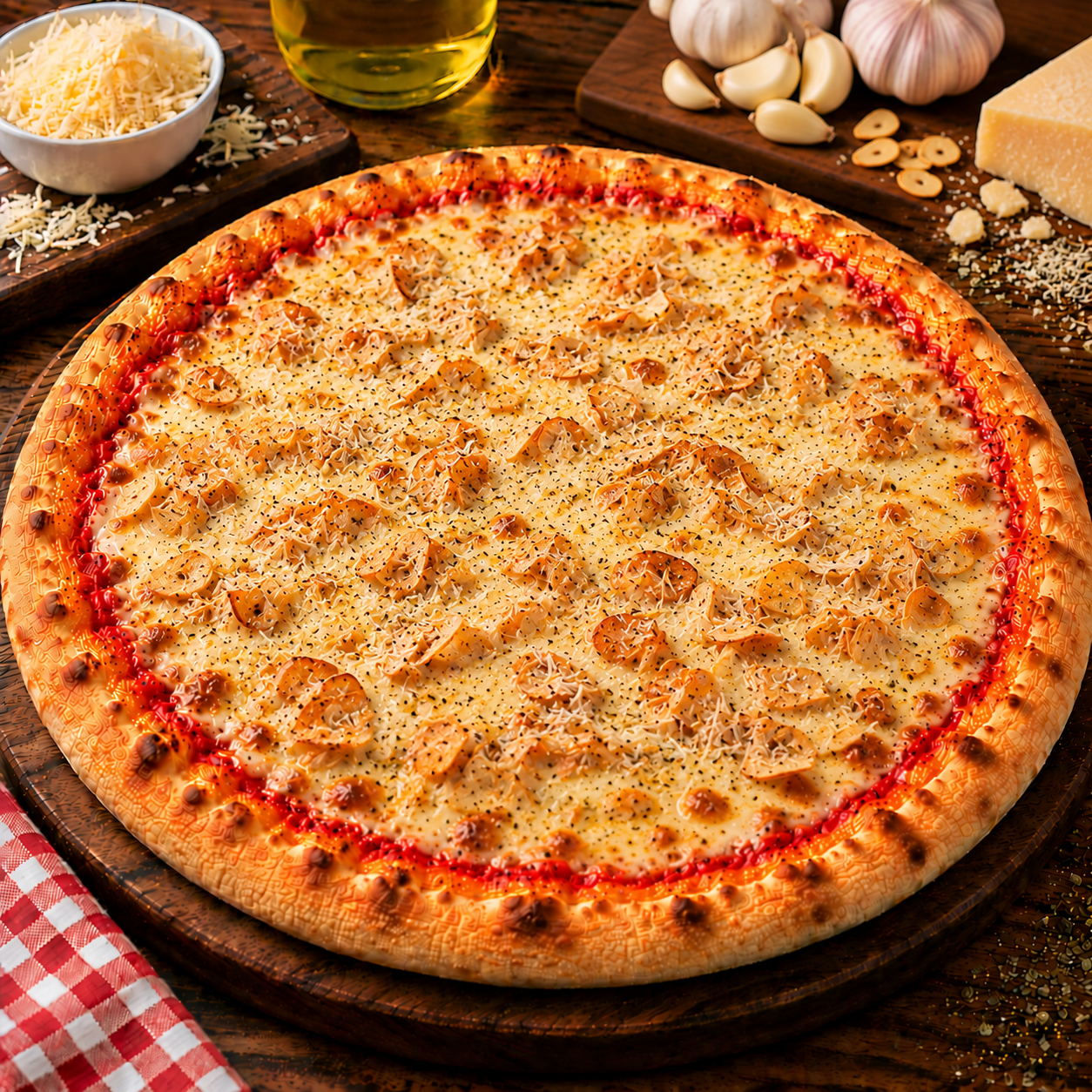 Pizza Alho e Óleo