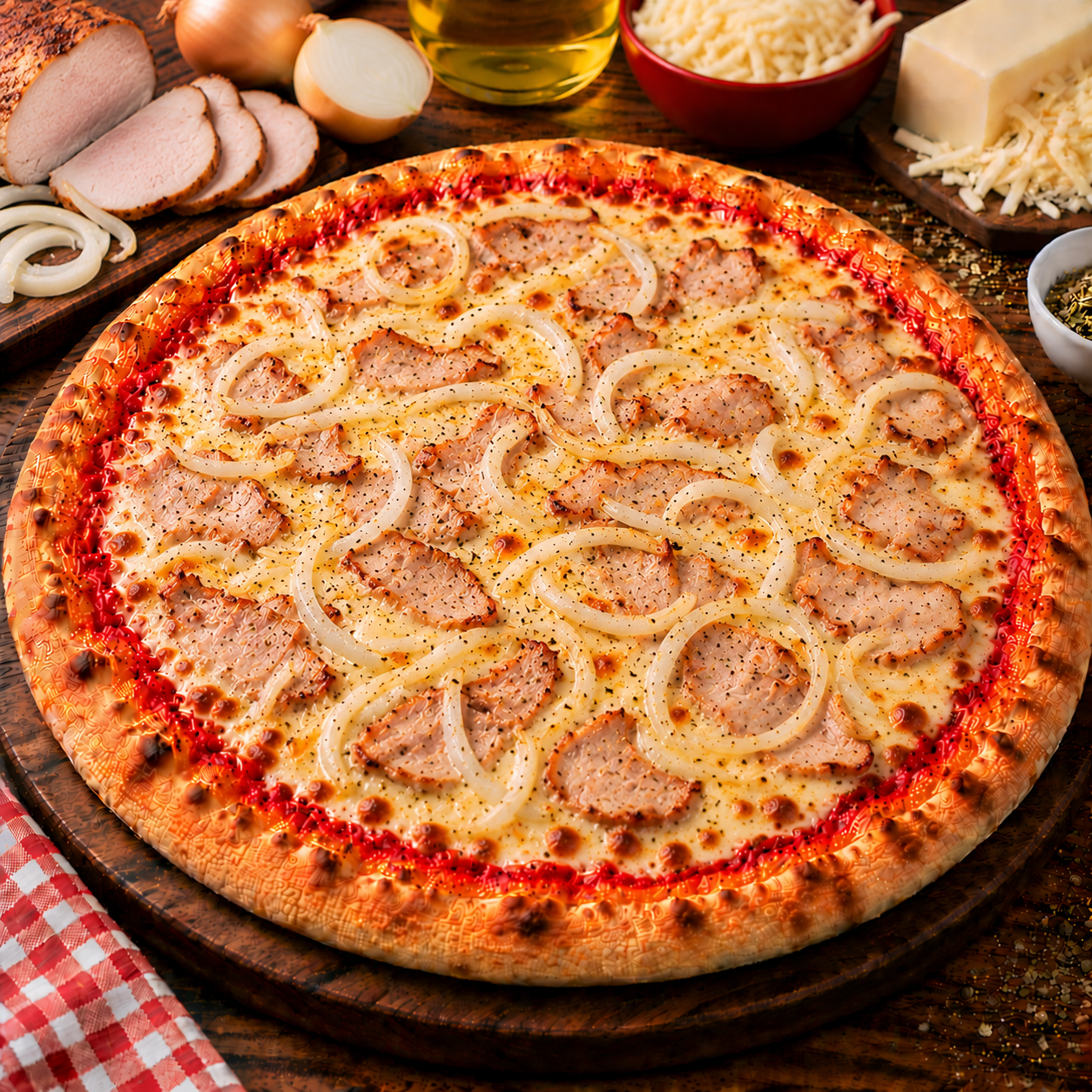 Pizza Broto Lombinho