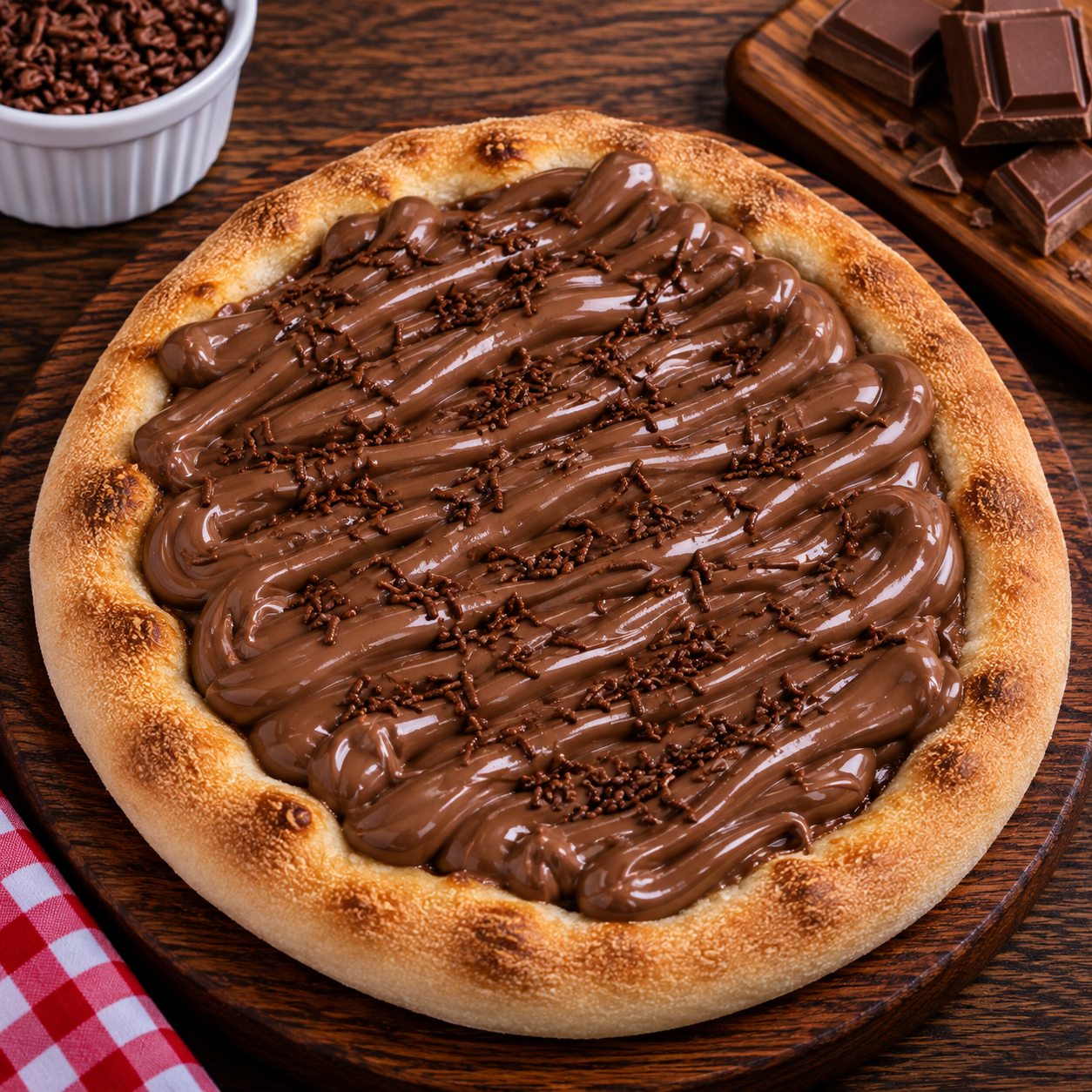 PIZZA BROTO CHOCOLATE