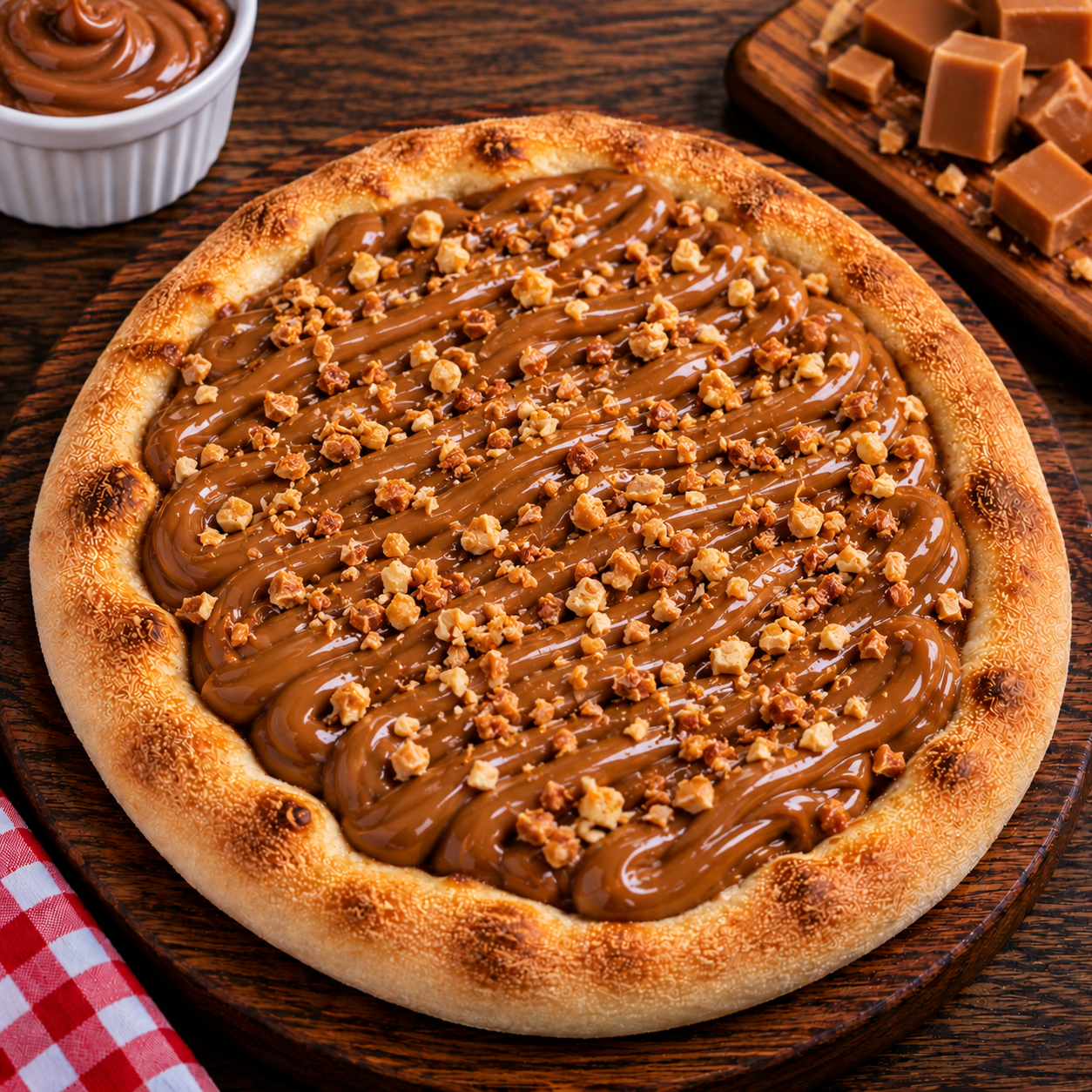PIZZA BROTO DOCE DE LEITE