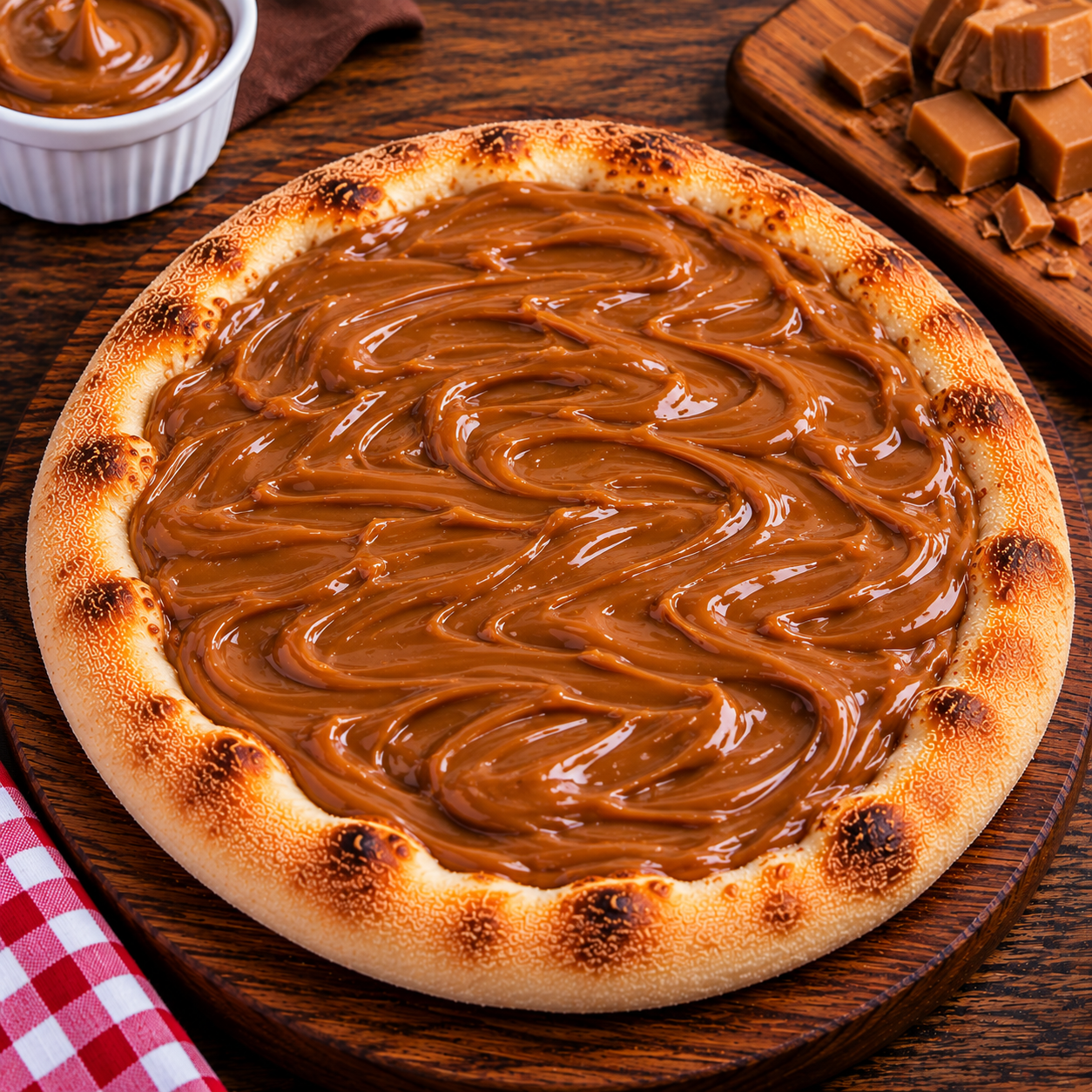 PIZZA DOCE DE LEITE
